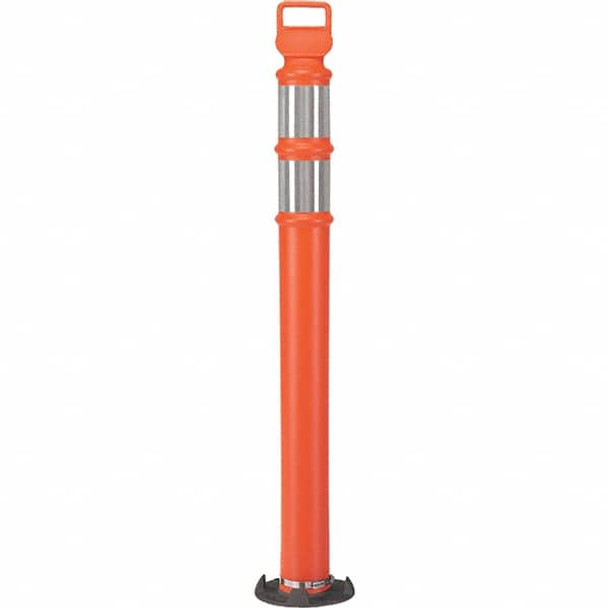 Traffic Barrels, Delineators & Posts; Material: Polyethylene; Polyethylene ; Reflective: Yes ; Reflective Bands: Yes ; Base Needed: No ; Height (Inch): 41.0; 41 ; Height (Decimal Inch): 41.0; 41 - 31607658