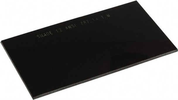 4-19/64in Wide x 2-23/64in High, Lens Shade 12, Polycarbonate Fixed Shade Lens - 44999100