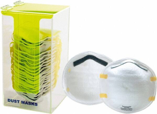 Table/Wall Mount 30 Mask Capacity Disposable Mask Dispenser - 61551784