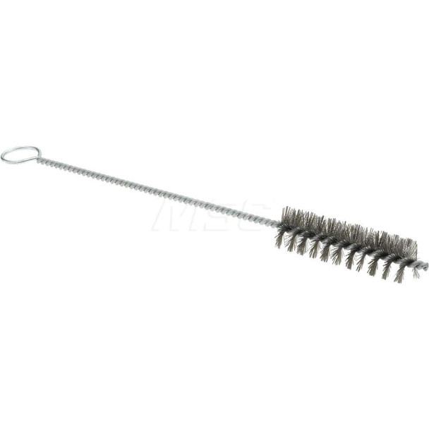 2-1/2in Long x 3/4in Diam Stainless Steel Twisted Wire Bristle Brush - 3716081