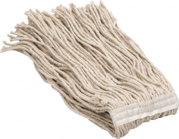 5in Red Head Band, Medium Cotton Cut End Mop Head - 9246505
