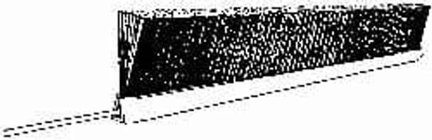 7/8in Back Strip Brush Width, Stainless Steel Back Strip Brush - 9300948