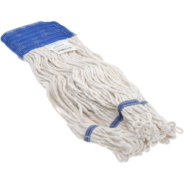 5in Blue Head Band, Large Cotton Loop End Mop Head - 9319716