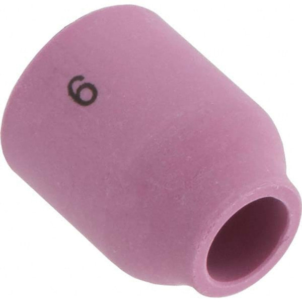 TIG Torch Nozzles; Industry Specification: 53N60 ; Type: Alumina Gas Lens Nozzle ; Orifice Size: 3/8 (Inch); For Use With: 20;9 ; Size: 6 ; PSC Code: 3438 - 18607382