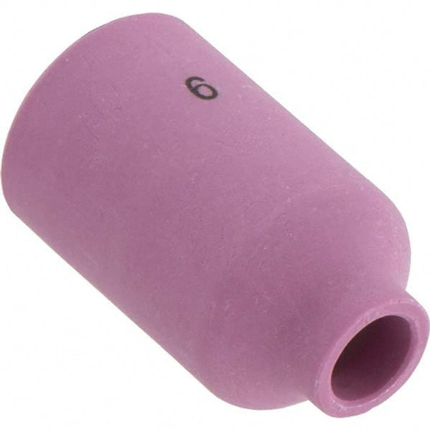 TIG Torch Nozzles; Industry Specification: 54N16 ; Type: Alumina Gas Lens Nozzle ; Orifice Size: 3/8 (Inch); For Use With: 17;18;26 ; Size: 6 ; PSC Code: 3438 - 18607390