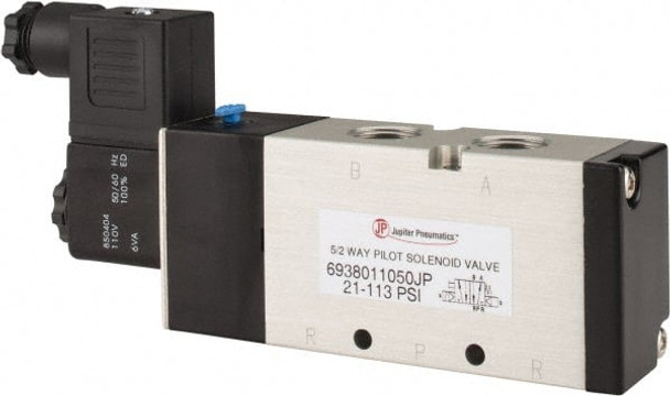 3/8in, 5/2 Way Single Stacking Solenoid Valve - 31880248