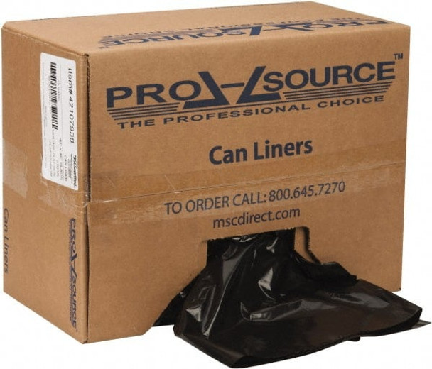 Pack of (100) 45 Gal 2 mil Heavy-Duty Trash Bags - 42107938