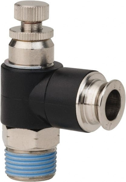 Air Flow Control Valve: Compact Banjo, 3/8in Tube OD - 78257045