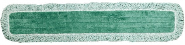 Dust Mop Heads & Pads; Type: Dust Mop Pad ; Mop Head Material: Microfiber ; Length (Inch): 40in ; Width (Inch): 9 ; Color: Green ; Launderable: No - 81386856