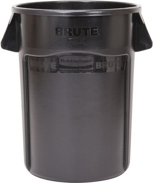 44 Gal Round Black Trash Can - 88097100