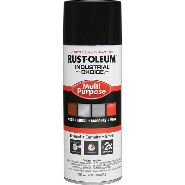 Black, Gloss, Enamel Spray Paint - 10451771