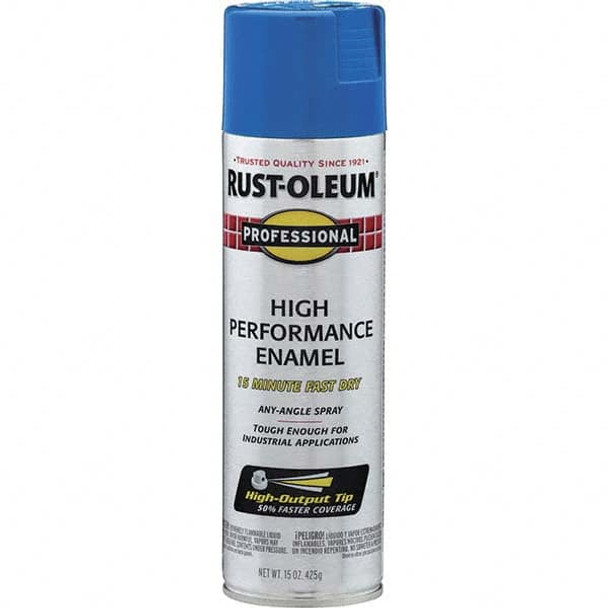 Safety Blue, Gloss, Rust Proof Enamel Spray Paint - 44569945