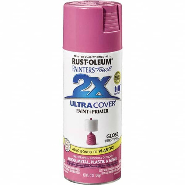 Berry Pink, Gloss, Enamel Spray Paint - 45412921