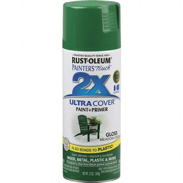Meadow Green, Gloss, Enamel Spray Paint - 46976056