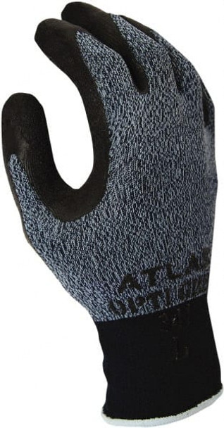 General Purpose Work Gloves: X-Large, Rubber Coated, Nylon - 47176615