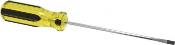 1/8in Blade Width x 6-1/2in OAL Standard Slotted Screwdriver - 6612345