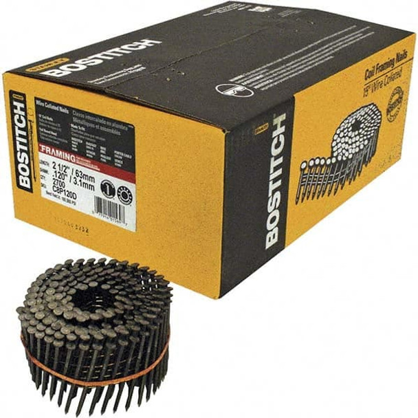 0.12in Shank Diam 2-1/2in Long Framing Nails for Power Nailers - 9388257