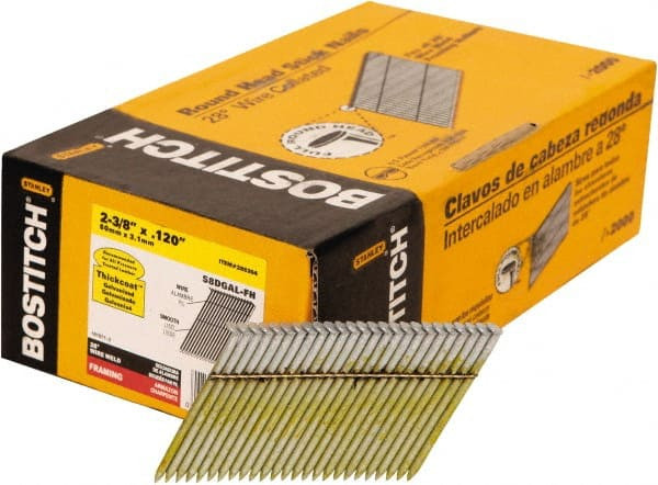 11 Gauge 0.12in Shank Diam 2-3/8in Long Framing Nails for Power Nailers - 44298594