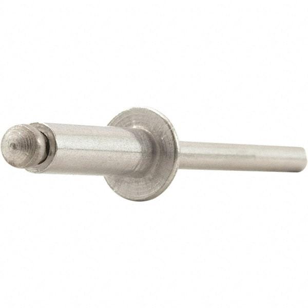 Size 6 Dome Head Aluminum Open End Blind Rivet - 64975691