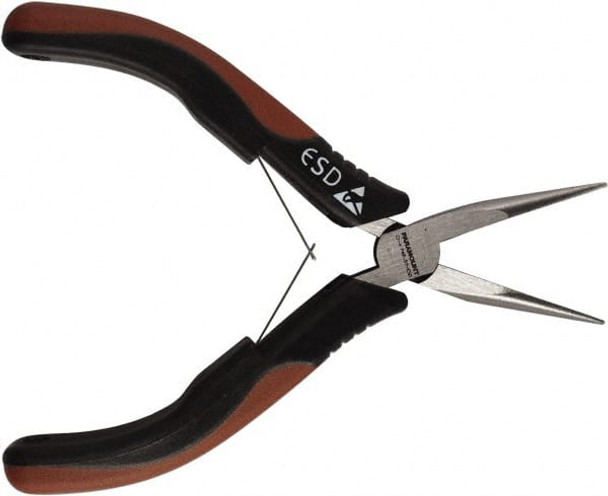 5" OAL, 1-3/16" Jaw Length x 7/16" Jaw Width, Long Nose Pliers - 68154046