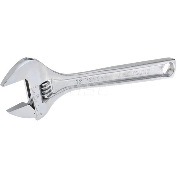 1-1/2" Jaw Capacity, 12" Standard Adjustable Wrench - 79322061