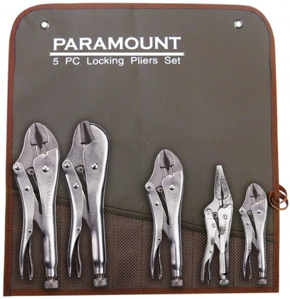 5 Piece Locking Plier Set - 89696512