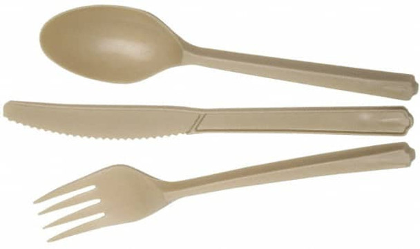 Paper & Plastic Cups, Plates, Bowls & Utensils; Breakroom Accessory Type: Plastic Fork ; Breakroom Accessory Description: Bio-Based Plastic Flatware - Fork, 100 Count Bag - 93615821