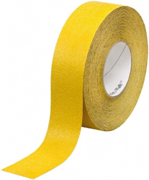 Floor & Aisle Marking Tape: 6in Wide, 60' Long, 0.91 mil Thick, Vinyl - 54768981