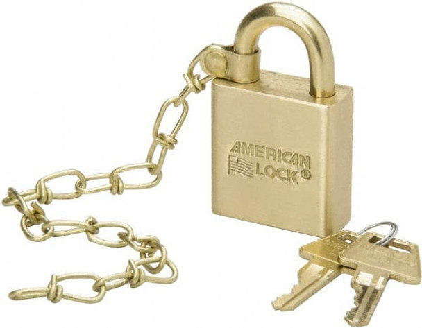 Padlocks; Keyed: Grand Master Keyed ; Shackle Clearance: 3 (Inch); Shackle Width: 1-3/4 ; Shackle Diameter: 1-1/8 (Inch) - 40835175