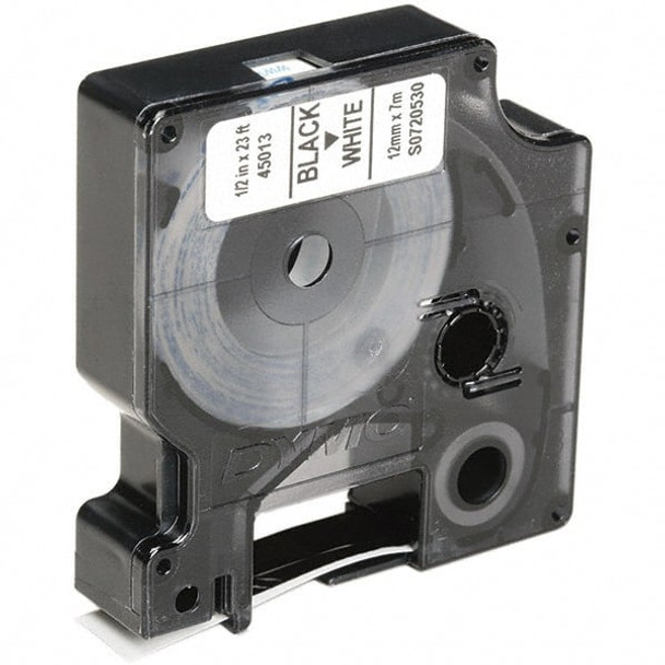 1/2in x 24' Black on White Label Printer Cartridge - 41311044