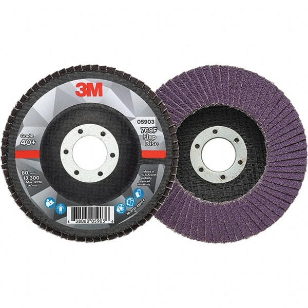 4-1/2in 7/8in Center Hole Type 27 Ceramic Flap Disc - 11029691
