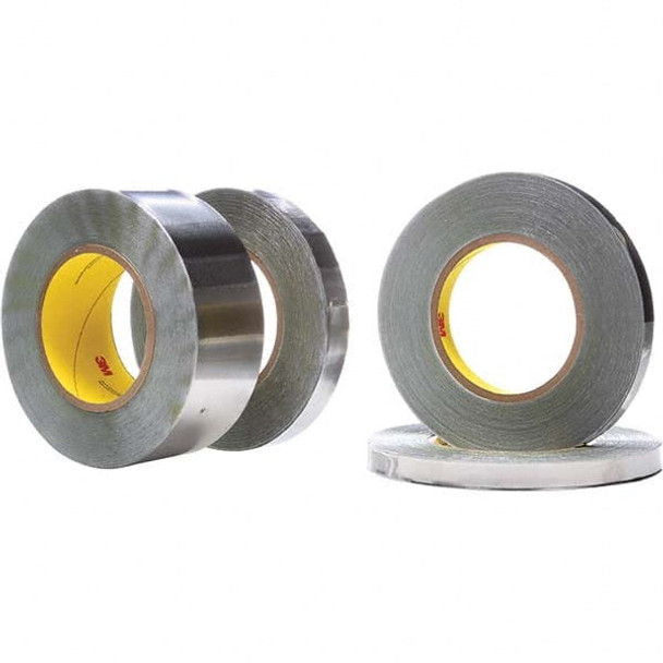 36 Yd x 1-1/4in x 6.8 mil Dark Silver Lead Foil Tape - 13321633