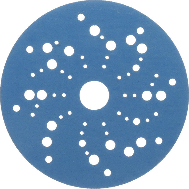 Hook & Loop Disc: 5in Dia, 500 Grit, Coated, Ceramic Aluminum Oxide - 15603954