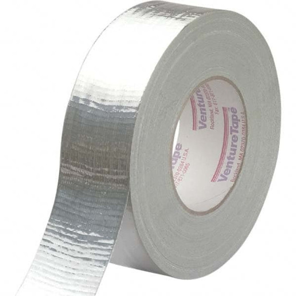 55m x 48mm x 11 mil Silver Polyethylene Cloth Duct Tape - 16991721