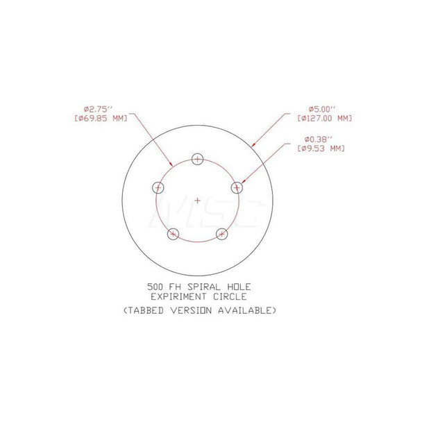 5in Dia, 180 Grit, Ceramic - 54869847