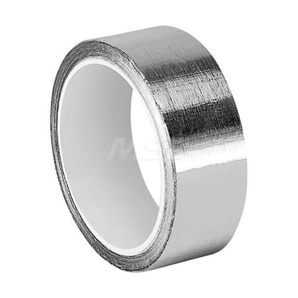 Duct & Foil Tape; Tape Type: Foil Tape ; Width (Inch): 1 ; Length Range: 6 yd. - 11.9 yd. ; Material Type: Aluminum Foil ; Color/Pattern: Metallic Silver ; Thickness (mil): 4.0000 - 20708798