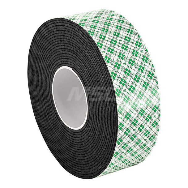 Double Sided Tape; Material Family: Foam ; Length Range: 1 yd. - 5.9 yd. ; Width (Inch): 1/2 ; Adhesive Material: Acrylic ; Thickness (mil): 62.5000 ; Material Type: Urethane Foam - 20708913