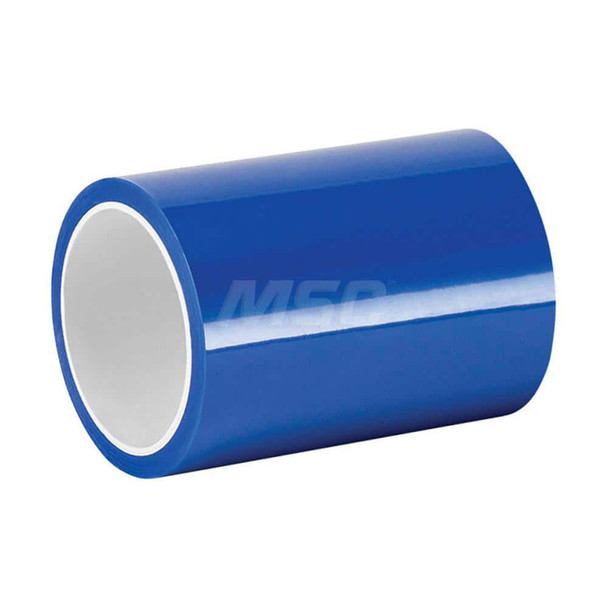 Film Tape; Material Type: Polyester Film ; Thickness (mil): 3.5000 ; Color: Blue ; Adhesive Material: Silicone ; Width (Inch): 4 ; Length (Feet): 30.000 - 20710851