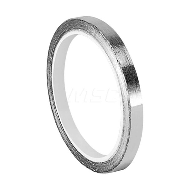 Duct & Foil Tape; Tape Type: Foil Tape ; Width (Inch): 1/2 ; Length Range: 6 yd. - 11.9 yd. ; Material Type: Aluminum Foil ; Color/Pattern: Metallic Silver ; Thickness (mil): 4.0000 - 20712519