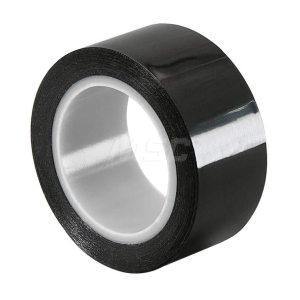 Film Tape; Material Type: Polyethylene Film ; Thickness (mil): 9.8000 ; Color: Black ; Adhesive Material: Rubber ; Width (Inch): 2 ; Length (Feet): 15.000 - 20719712