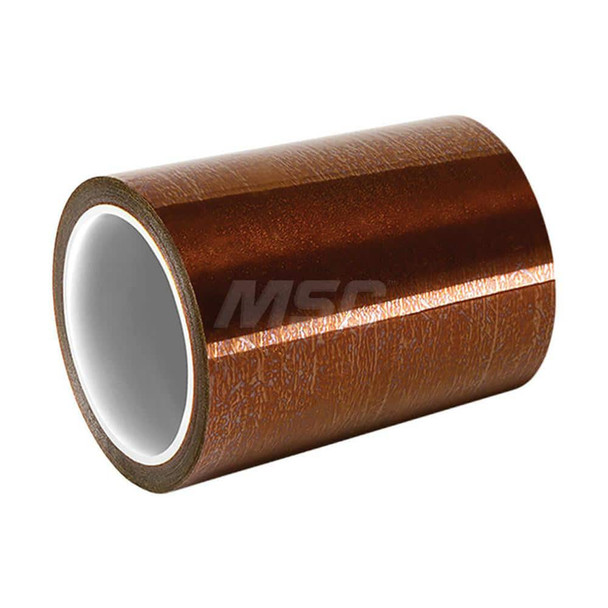 Film Tape; Material Type: Polyimide Film ; Thickness (mil): 2.7000 ; Color: Amber ; Adhesive Material: Silicone ; Width (Inch): 1/2 ; Length (Feet): 15.000 - 20721361