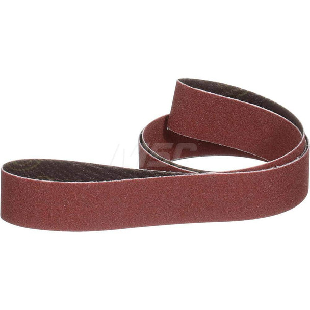 Abrasive Belt: 2in Width, 60in OAL, 36+ Grit, Ceramic - 20962734