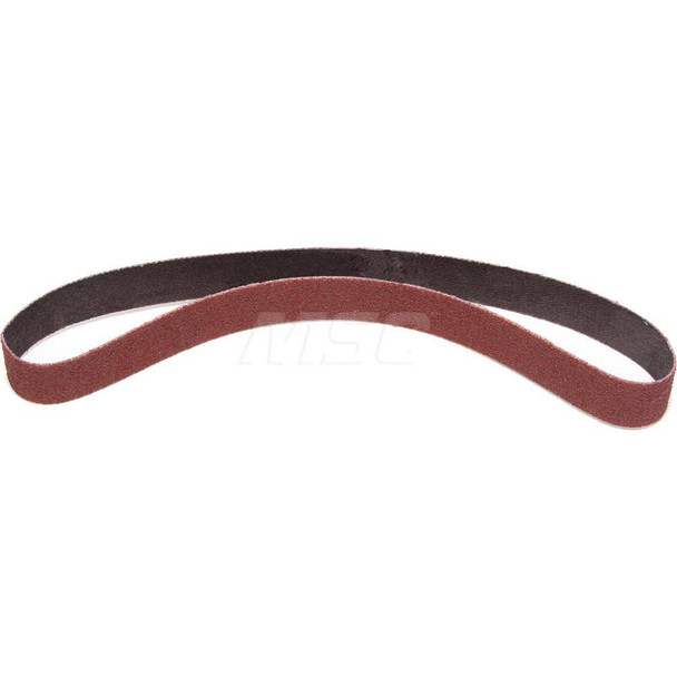 Abrasive Belt: 3/4in Width, 20-1/2in OAL, 36+ Grit, Ceramic - 20962940