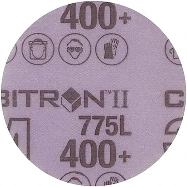 Hook & Loop Disc: 400 Grit, Coated, Ceramic - 31419013