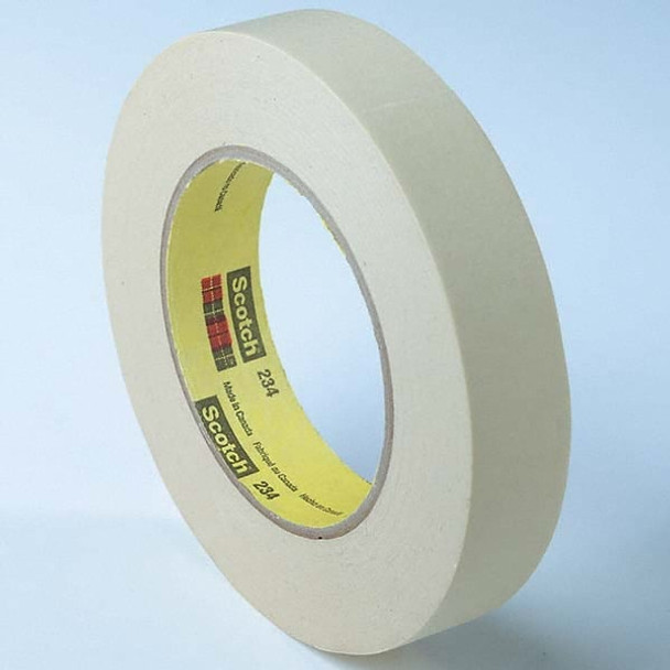 48mm Wide x 55 m Long x 5.9 mil Thick Tan Masking Tape - 38287769