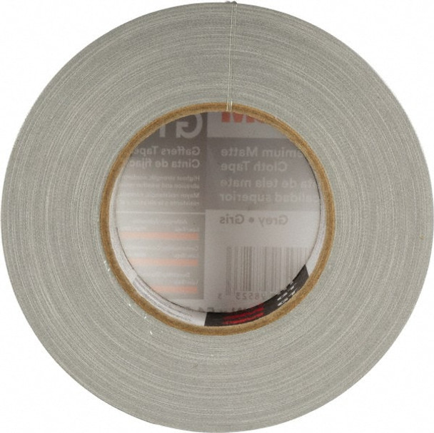 50m x 2in x 11 mil Gray Cotton Cloth Gaffers Tape - 39907696