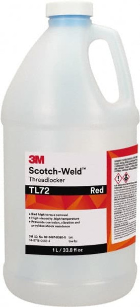 250 mL Bottle Red Liquid Threadlocker - 46708426
