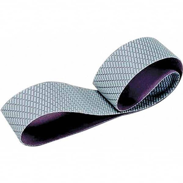 Abrasive Belt: 2in Width, 100 Grit, Aluminum Oxide - 58752452