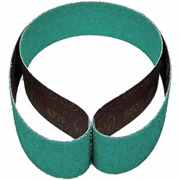 Abrasive Belt: 2-1/2in Width, 36 Grit, Zirconia Alumina - 79112421