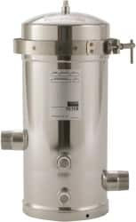 1-1/2 Inch Pipe, MNPT End Connections, 9-3/4 Inch Long Cartridge, 19.5 Inch Long, Cartridge Filter Housing without Cartridge - 7426075